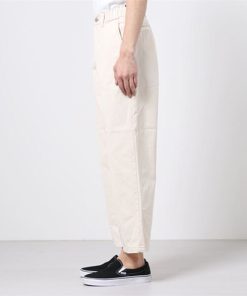 KIIT（キート）の「【KIIT】SIDE GATHER WIDE PANTS（その他パンツ・メンズ・アイボリー・1）」の2枚目の写真