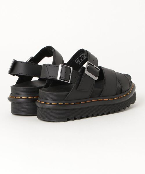 Dr. Martens(ドクターマーチン)の「Dr.Martens ドクターマーチン VOSS II ボス2 26799001 BLACK(サンダル・レディース・ブラック・6/5/4/3)」の2枚目の写真