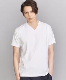 BEAUTY&YOUTH UNITED ARROWS | BY ハイゲージ コットン Vネック Tシャツ(Tシャツ/カットソー)