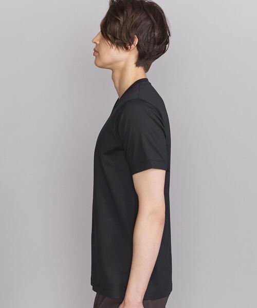 BEAUTY&YOUTH UNITED ARROWS（ビューティーアンドユースユナイテッドアローズ）の「BY ハイゲージ コットン Vネック Tシャツ（Tシャツ/カットソー・メンズ・ホワイト/ライトグレー/ブラック/オリーブ/ライム/その他1・SMALL/MEDIUM/LARGE/X-LARGE）」の16枚目の写真