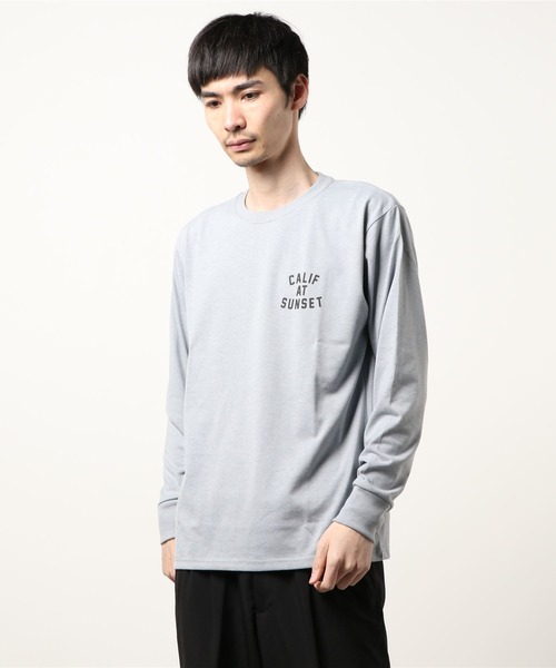 sunny branch（サニーブランチ）の「★Bl★バックプリント長袖Tシャツ クルーネック（Tシャツ/カットソー・レディース・ブラック/グレー/ホワイト/ベージュ・LARGE/MEDIUM）」の3枚目の写真