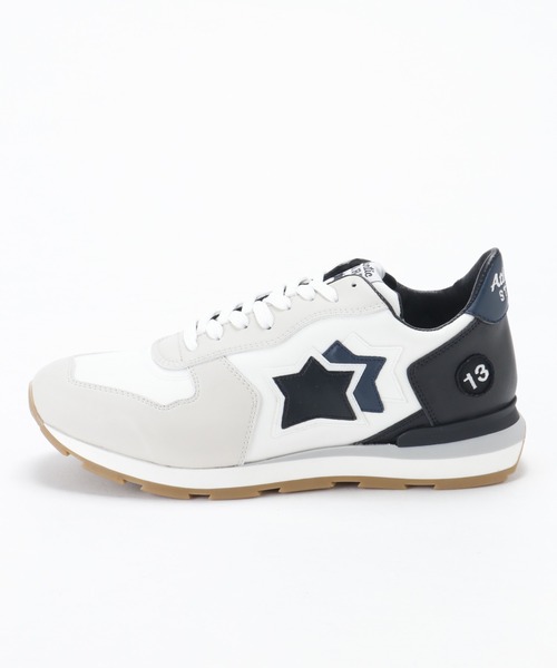 Atlantic STARS（アトランティックスターズ）の「PARKING NUMERO - ANTARES / パーキングヌメロ - アンタレス（スニーカー・メンズ・ベージュ/ネイビー/グレー/レッド/ブラック・44/43/41/42/40/45/39/46）」の14枚目の写真