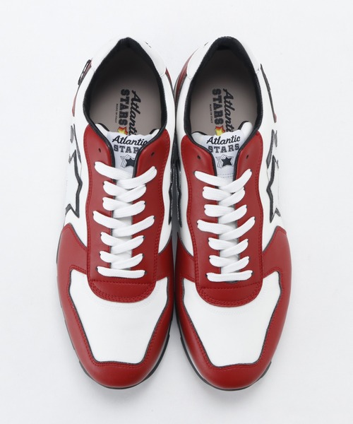 Atlantic STARS（アトランティックスターズ）の「PARKING NUMERO - ANTARES / パーキングヌメロ - アンタレス（スニーカー・メンズ・ベージュ/ネイビー/グレー/レッド/ブラック・44/43/41/42/40/45/39/46）」の18枚目の写真
