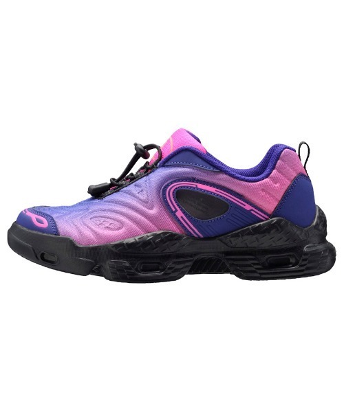 瞬足（シュンソク）の「瞬足/SLBYSYUNSOKU/キッズスニーカー/DSL0330（スニーカー・キッズ・ブラック/パープル・22.5cm/23.5cm/24.5cm/23.0cm/24.0cm/25.0cm/21.5cm/22.0cm/17.0cm/18.0cm/19.0cm/20.0cm/21.0cm）」の8枚目の写真