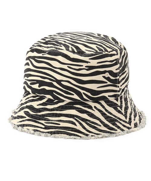 DRESKIP（ドレスキップ）の「◆フリンジバケットハット（ハット・レディース・ブラック/アイボリー/ブラウン系その他2/ブラウン系1/ブラック系・00）」の3枚目の写真