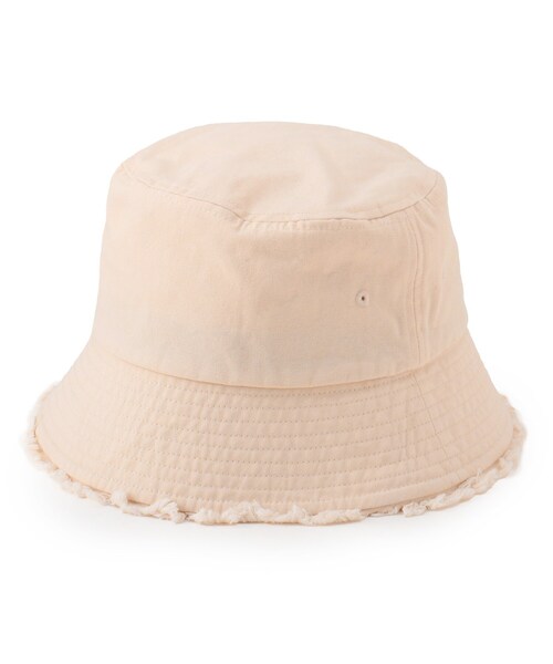 DRESKIP（ドレスキップ）の「◆フリンジバケットハット（ハット・レディース・ブラック/アイボリー/ブラウン系その他2/ブラウン系1/ブラック系・00）」の2枚目の写真