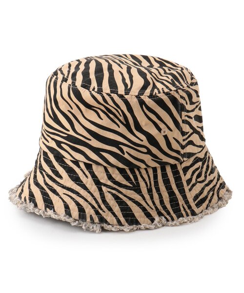 DRESKIP（ドレスキップ）の「◆フリンジバケットハット（ハット・レディース・ブラック/アイボリー/ブラウン系その他2/ブラウン系1/ブラック系・00）」の4枚目の写真