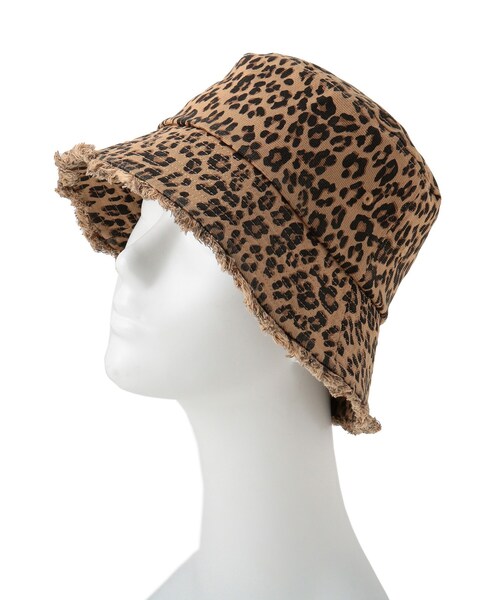 DRESKIP（ドレスキップ）の「◆フリンジバケットハット（ハット・レディース・ブラック/アイボリー/ブラウン系その他2/ブラウン系1/ブラック系・00）」の7枚目の写真