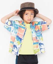 RADCHAP | レトロリゾート柄プリント半袖シャツ(シャツ/ブラウス)