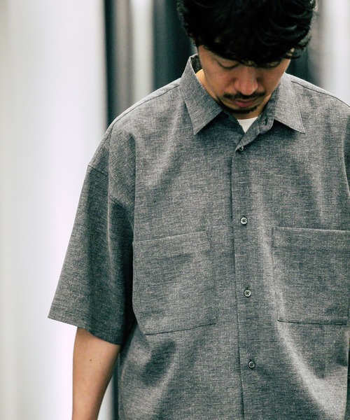 URBAN RESEARCH（アーバンリサーチ）の「ドライTRリネンシャツ（シャツ/ブラウス・メンズ・ネイビー/チェック・MEDIUM/LARGE）」の12枚目の写真