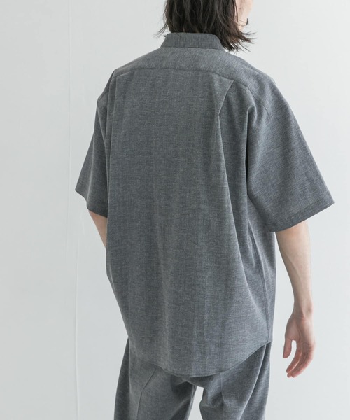 URBAN RESEARCH（アーバンリサーチ）の「ドライTRリネンシャツ（シャツ/ブラウス・メンズ・ネイビー/チェック・MEDIUM/LARGE）」の6枚目の写真