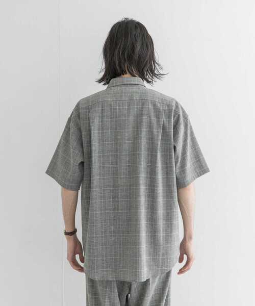 URBAN RESEARCH（アーバンリサーチ）の「ドライTRリネンシャツ（シャツ/ブラウス・メンズ・ネイビー/チェック・MEDIUM/LARGE）」の11枚目の写真
