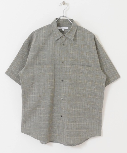 URBAN RESEARCH（アーバンリサーチ）の「ドライTRリネンシャツ（シャツ/ブラウス・メンズ・ネイビー/チェック・MEDIUM/LARGE）」の15枚目の写真