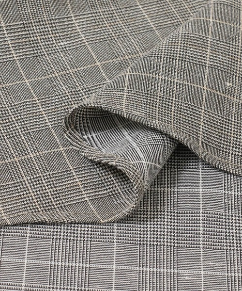 URBAN RESEARCH（アーバンリサーチ）の「ドライTRリネンシャツ（シャツ/ブラウス・メンズ・ネイビー/チェック・MEDIUM/LARGE）」の17枚目の写真