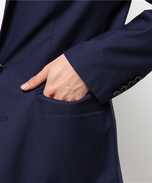 WEGO（ウィゴー）の「WEGO/ノッチドテーラードジャケット（テーラードジャケット・メンズ・ブラック/グリーン系その他/ネイビー/ブルー系その他・MEDIUM/LARGE）」の14枚目の写真