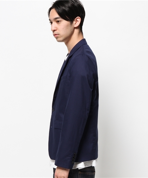 WEGO（ウィゴー）の「WEGO/ノッチドテーラードジャケット（テーラードジャケット・メンズ・ブラック/グリーン系その他/ネイビー/ブルー系その他・MEDIUM/LARGE）」の17枚目の写真