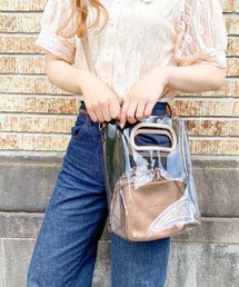 anown | 2way仕様 ポーチ付き PVCショルダークリアバッグ【ファッションインフルエンサーanchan×anown 限定コラボ】(ショルダーバッグ)