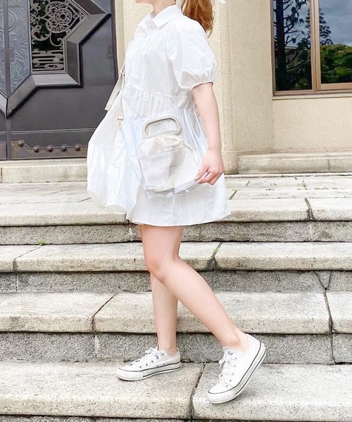 anown（アノン）の「2way仕様 ポーチ付き PVCショルダークリアバッグ【ファッションインフルエンサーanchan×anown 限定コラボ】（ショルダーバッグ・レディース・ブラウン/アイボリー・FREE）」の19枚目の写真