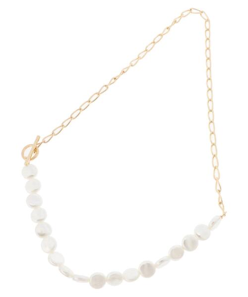 Green Parks(グリーンパークス)の「3wayパールコインネックレス*(ネックレス・レディース・ゴールド・FREE)」の6枚目の写真