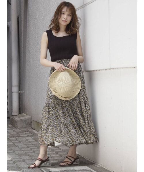 dazzlin（ダズリン）の「ティアードギャザースカート（スカート・レディース・ベージュ/グリーン/その他1/その他2・FREE）」の18枚目の写真