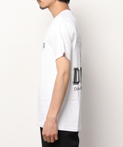 Diamond SUPPLY CO.（ダイアモンドサプライ）の「Diamond Supply Co./ダイアモンド Tシャツ A21DMPA016（Tシャツ/カットソー・メンズ・ホワイト/ブラック・M/L/XL）」の6枚目の写真
