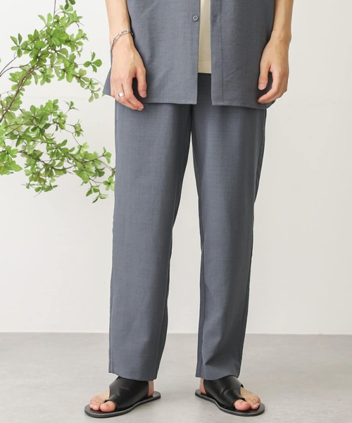 SENSE OF PLACE by URBAN RESEARCH(センスオブプレイスバイアーバンリサーチ)の「リネンライクテーパードパンツ(その他パンツ・メンズ・アイボリー/チャコールグレー/ブラウン/ブルー・MEDIUM/LARGE/SMALL)」の11枚目の写真