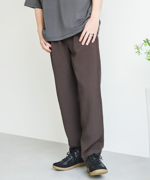 SENSE OF PLACE by URBAN RESEARCH(センスオブプレイスバイアーバンリサーチ)の「リネンライクテーパードパンツ(その他パンツ・メンズ・アイボリー/チャコールグレー/ブラウン/ブルー・MEDIUM/LARGE/SMALL)」の16枚目の写真