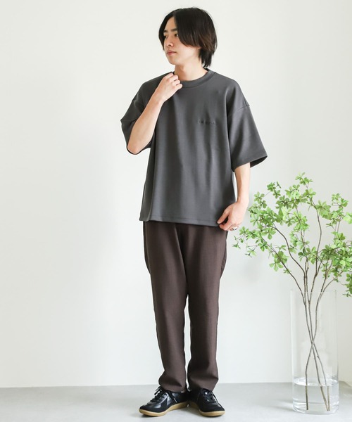 SENSE OF PLACE by URBAN RESEARCH(センスオブプレイスバイアーバンリサーチ)の「リネンライクテーパードパンツ(その他パンツ・メンズ・アイボリー/チャコールグレー/ブラウン/ブルー・MEDIUM/LARGE/SMALL)」の18枚目の写真