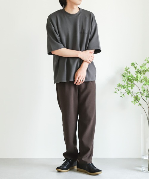 SENSE OF PLACE by URBAN RESEARCH(センスオブプレイスバイアーバンリサーチ)の「リネンライクテーパードパンツ(その他パンツ・メンズ・アイボリー/チャコールグレー/ブラウン/ブルー・MEDIUM/LARGE/SMALL)」の19枚目の写真