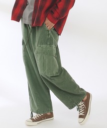 CIAOPANIC TYPY | 【etsinta/エシンタ】コットンリネンワイドカーゴパンツ(カーゴパンツ)