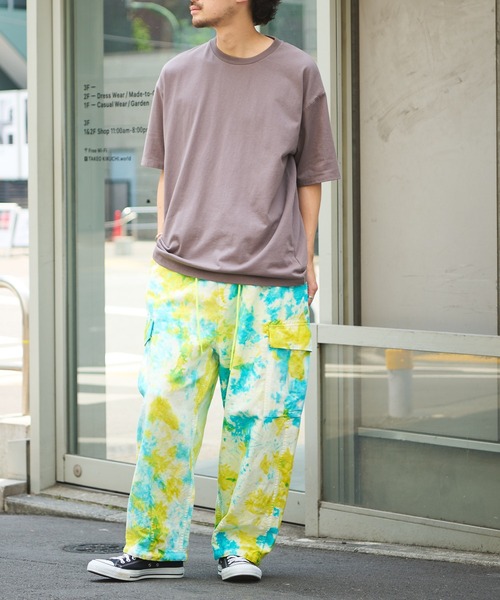 CIAOPANIC TYPY(チャオパニックティピー)の「【etsinta/エシンタ】コットンリネンワイドカーゴパンツ(カーゴパンツ・レディース・ホワイト/オリーブ/イエロー・ONE SIZE)」の10枚目の写真