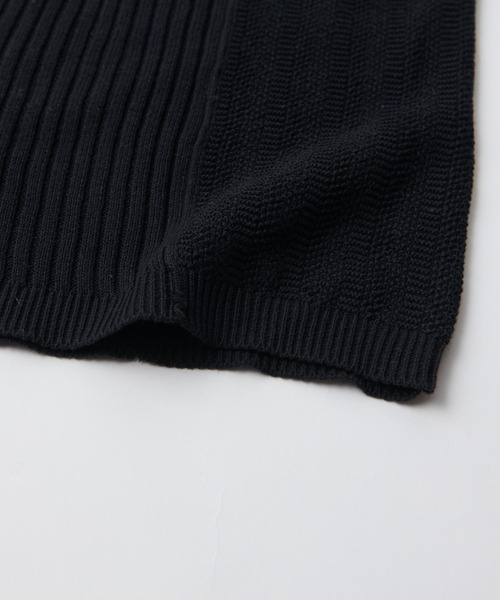 COLLAGE GALLARDAGALANTE(コラージュガリャルダガランテ)の「【カップつき】サマーニットタンクトップ(タンクトップ・レディース・ブラック/オフホワイト・FREE)」の21枚目の写真