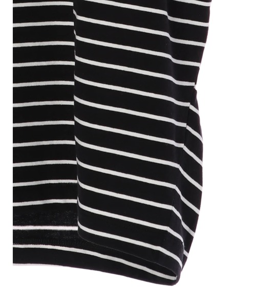 AMERICAN HOLIC（アメリカンホリック）の「吸水速乾フレンチスリーブカットプルオーバー（Tシャツ/カットソー・レディース・モカ/オフホワイト/その他7/ブラック/ブルー・M/L）」の16枚目の写真