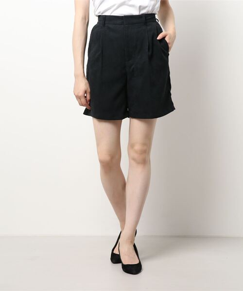 RASVOA（ラスボア）の「【WEB限定】起毛ツイルショートパンツ（その他パンツ・レディース・ブラック/ブラウン/アイボリー・FREE）」の19枚目の写真