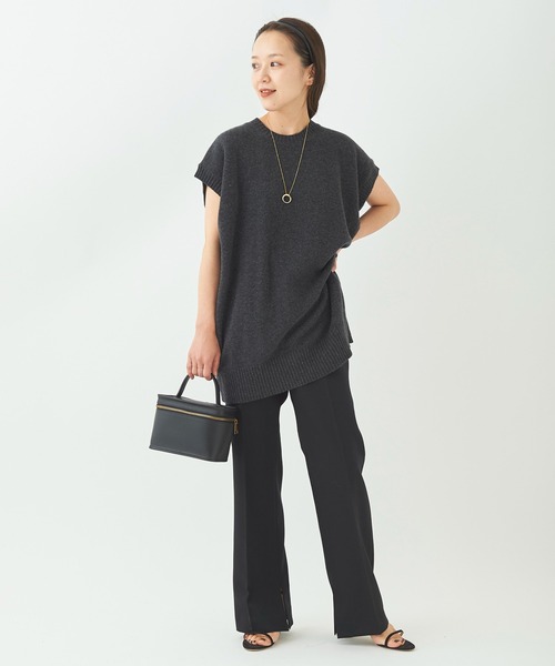 plage（プラージュ）の「【ROBERTO COLLINA/ロベルトコリーナ】NO/SL プルオーバー◆（ニット/セーター・レディース・ベージュ/グレー・FREE）」の22枚目の写真