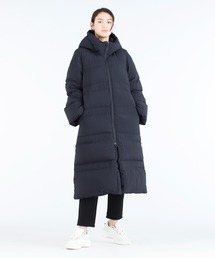 W CLASSIC PUFFY DOWN HOODED COAT