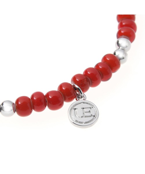 uniform experiment（ユニフォームエクスペリメント）の「BEADS BRACELET（ブレスレット・メンズ・ブラック/レッド・FREE）」の5枚目の写真
