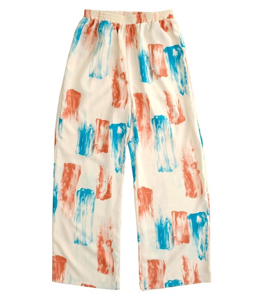 ＡＮＤＪ（アンドジェイ）の「アート柄イージーパンツ（その他パンツ・レディース・オレンジ/ブルー/グリーン・M）」の18枚目の写真