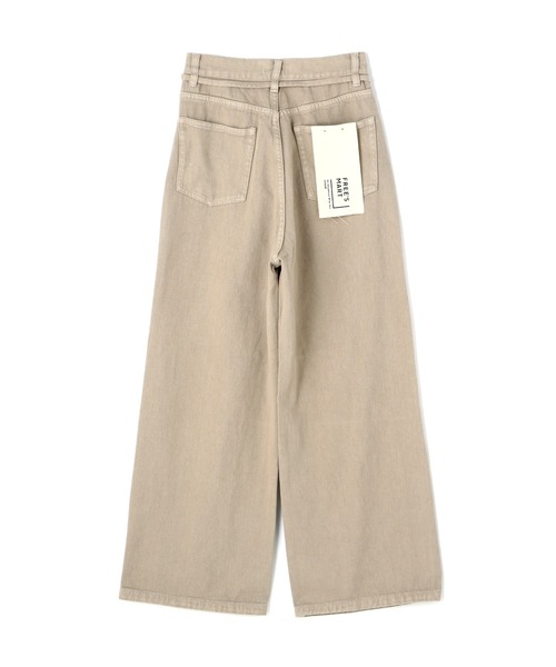 FREE'S MART（フリーズマート）の「【Sシリーズ対応】◇タックワイドデニムパンツ（デニムパンツ・レディース・ライトブルー/インディゴブルー/グレー・SMALL/MEDIUM/X-SMALL）」の13枚目の写真