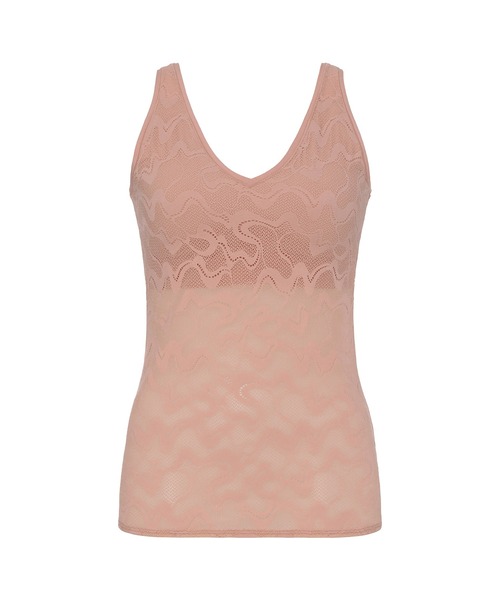 Sloggi（スロギー）の「スロギー ゴー オールラウンド レース カップ付きトップ sloggi GO Allround Lace Shirt 01 JX（キャミソール・レディース・ホワイト/ブラック/ピンク/ワインレッド・SL）」の3枚目の写真