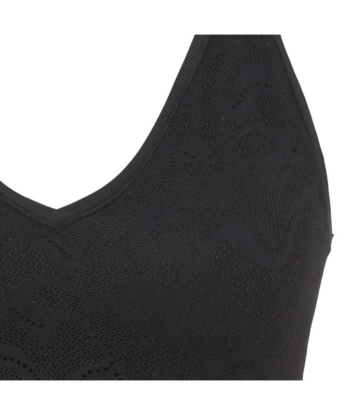 Sloggi（スロギー）の「スロギー ゴー オールラウンド レース カップ付きトップ sloggi GO Allround Lace Shirt 01 JX（キャミソール・レディース・ホワイト/ブラック/ピンク/ワインレッド・SL）」の12枚目の写真