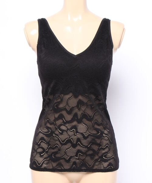 Sloggi（スロギー）の「スロギー ゴー オールラウンド レース カップ付きトップ sloggi GO Allround Lace Shirt 01 JX（キャミソール・レディース・ホワイト/ブラック/ピンク/ワインレッド・SL）」の18枚目の写真