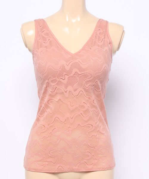 Sloggi（スロギー）の「スロギー ゴー オールラウンド レース カップ付きトップ sloggi GO Allround Lace Shirt 01 JX（キャミソール・レディース・ホワイト/ブラック/ピンク/ワインレッド・SL）」の17枚目の写真