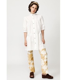 FRILL SHOULDER S/OP フリルショルダーショート ワンピース