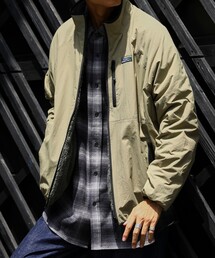FREAK'S STORE | WEB限定 ナイロン フリース リバーシブルブルゾン/ビッグシルエット/ボアブルゾン(ナイロンジャケット)