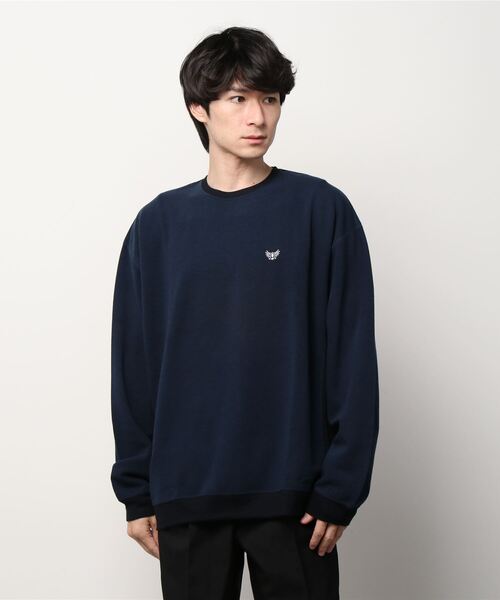 WHIZLIMITED（ウィズリミテッド）の「LUPASICA SHIRT（その他トップス・メンズ・ベージュ/ネイビー・LARGE/MEDIUM）」の2枚目の写真