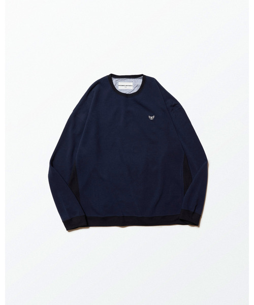 WHIZLIMITED（ウィズリミテッド）の「LUPASICA SHIRT（その他トップス・メンズ・ベージュ/ネイビー・LARGE/MEDIUM）」の4枚目の写真