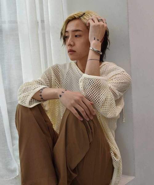 LHME（エルエイチエムイー）の「【WEB限定】 "COTEN"ナローバングル/サージカルステンレス（金属アレルギー対応）【LHME / エルエイチエムイー】（バングル/リストバンド・レディース・シルバー・S/M）」の13枚目の写真