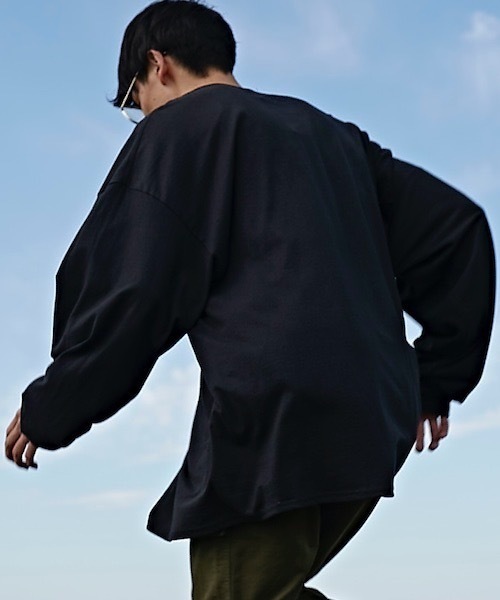 GILDAN(ギルダン)の「6ozウルトラコットン ロングスリーブ Tシャツ(Tシャツ/カットソー・メンズ・ホワイト/ブラック/ネイビー/グレー/ブラウン・SMALL/MEDIUM/LARGE/X-LARGE/XX-LARGE/XXX-LARGE/YOUTH)」の9枚目の写真