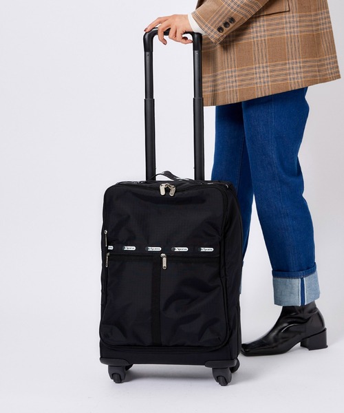 LeSportsac(レスポートサック)の「【Heritage Collection】DELUXE SOFT LUGGAGE ヘリテージトラベルコール(スーツケース/キャリーバッグ・レディース・ブラック・FREE)」の6枚目の写真